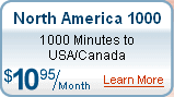 PC-to-Phone - North America 1000